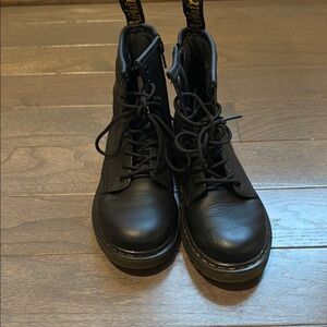 Dr. Martens Black Leather Boots youth 2